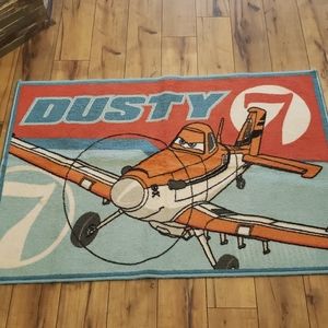 Dusty kids room rug